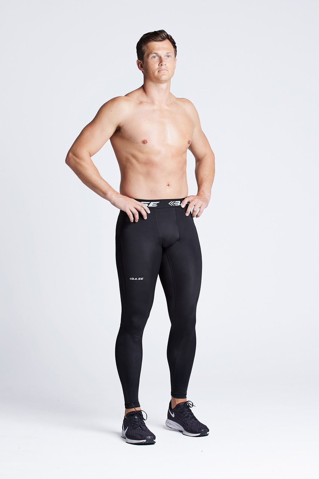 BASE Compression tights BASE Men's Compression Tights - Black