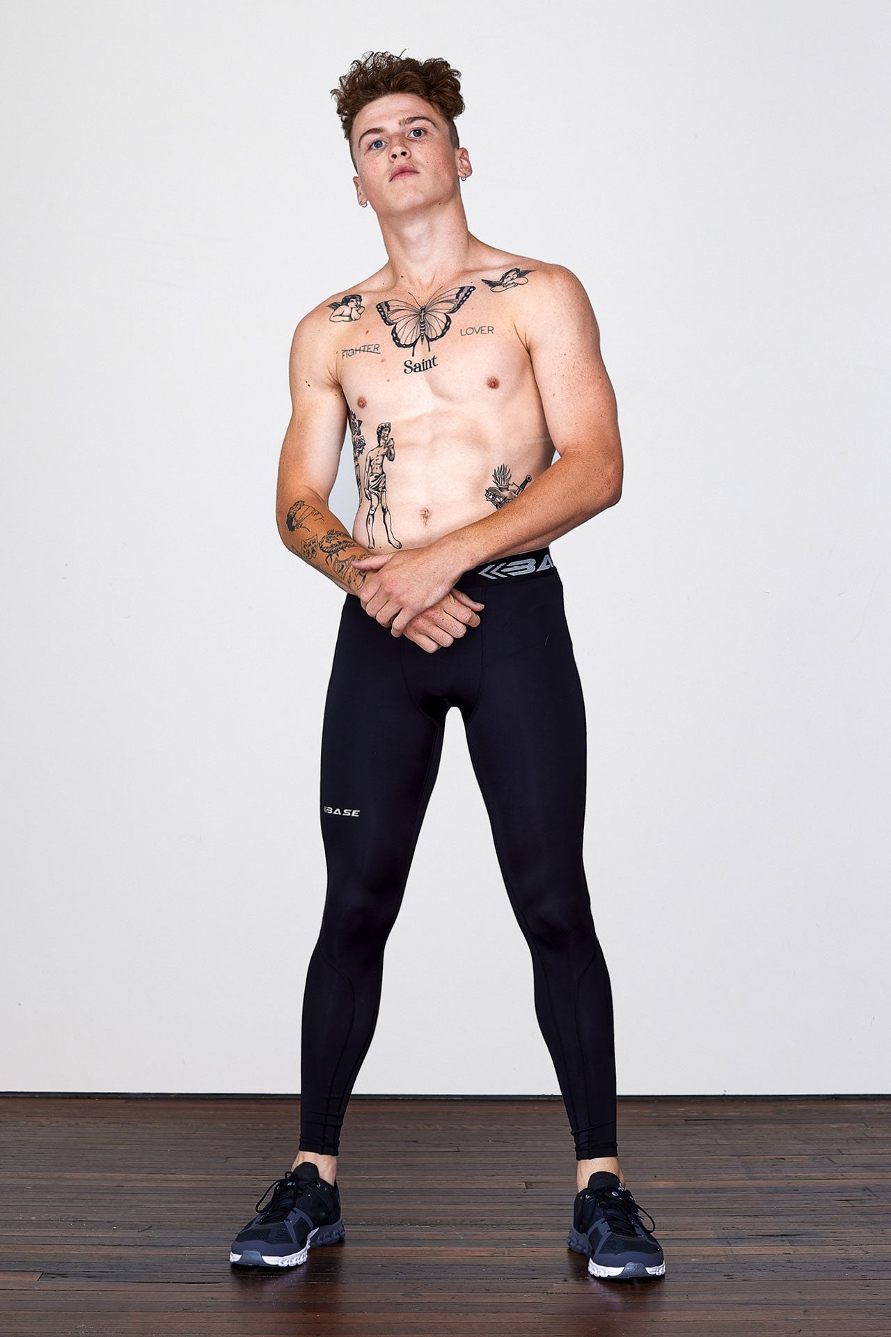 BASE Compression tights BASE Men's Compression Tights - Black