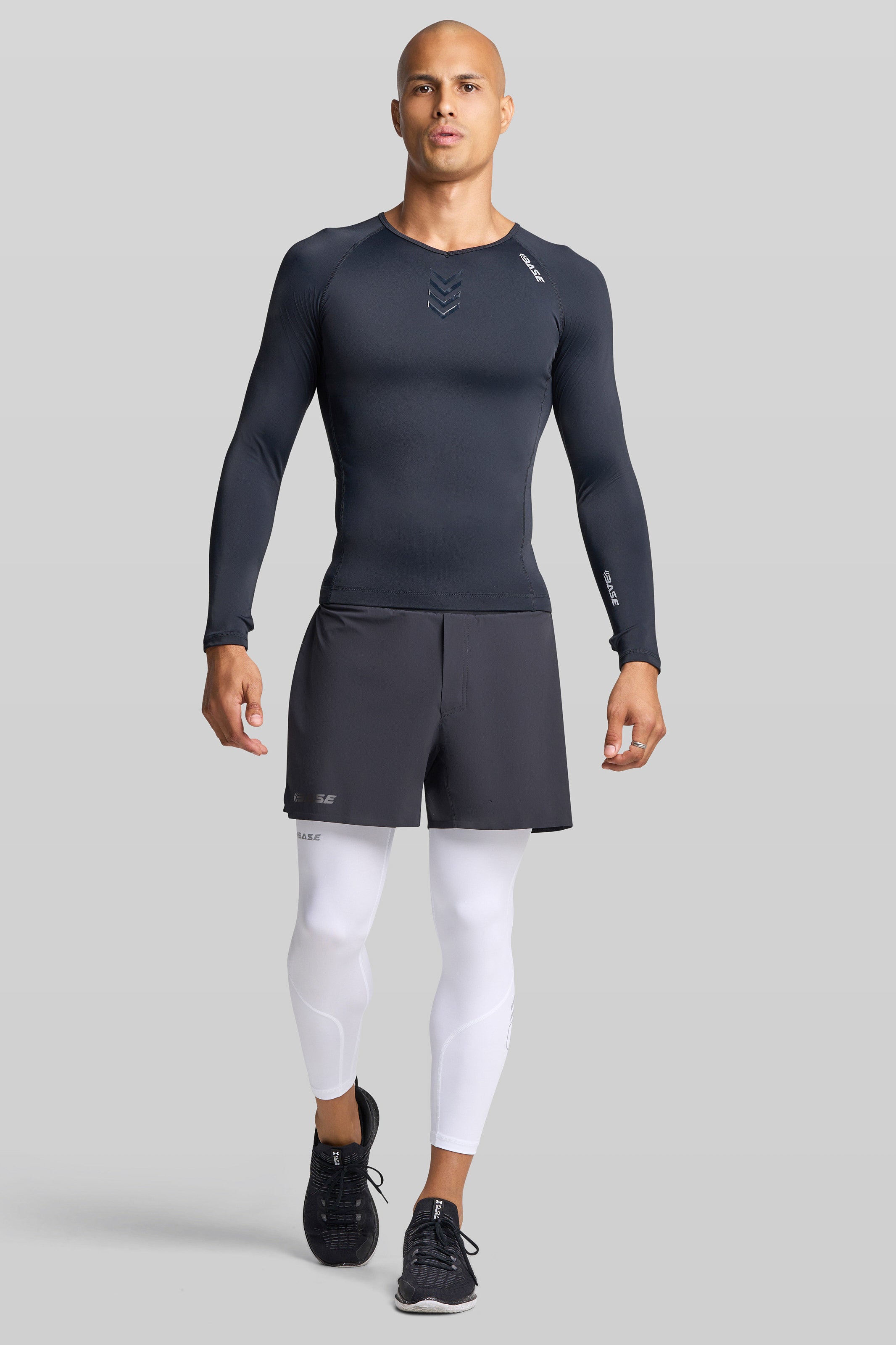 BASE Compression tights Men's Performance Tights - White