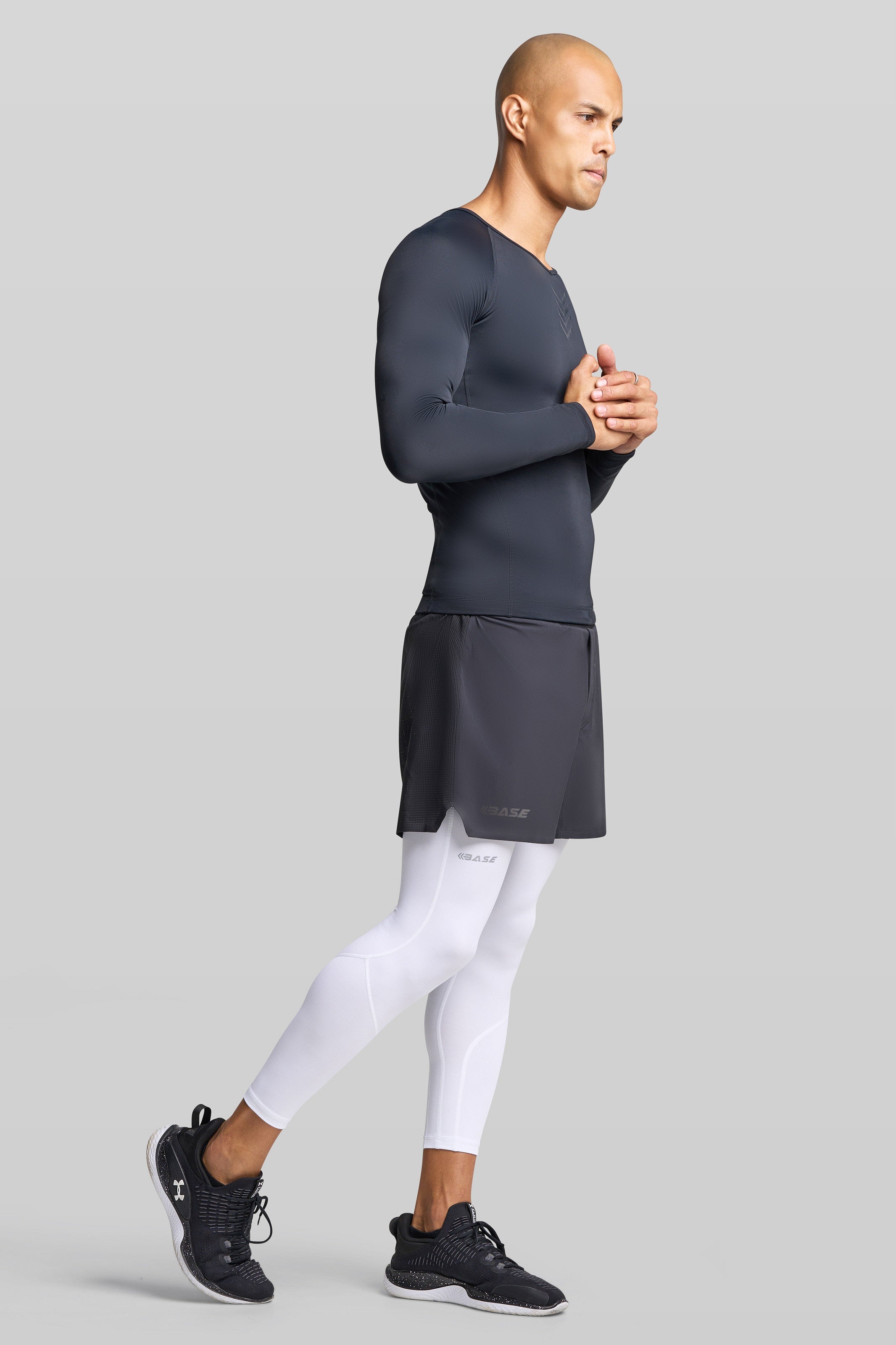 BASE Compression tights Men's Performance Tights - White