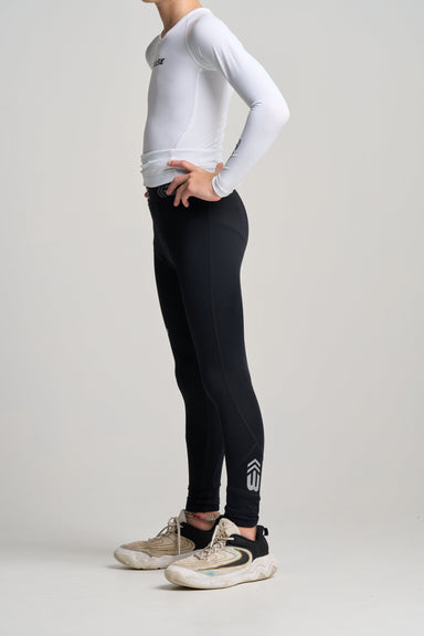 BASE Compression tights Youth Compression Tights - Black