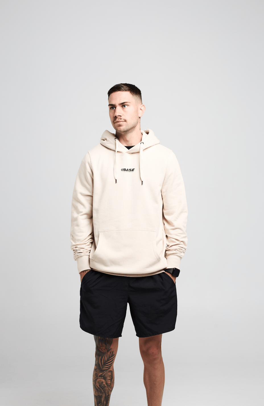 BASE Hoodies Organic Hoodie - Sand