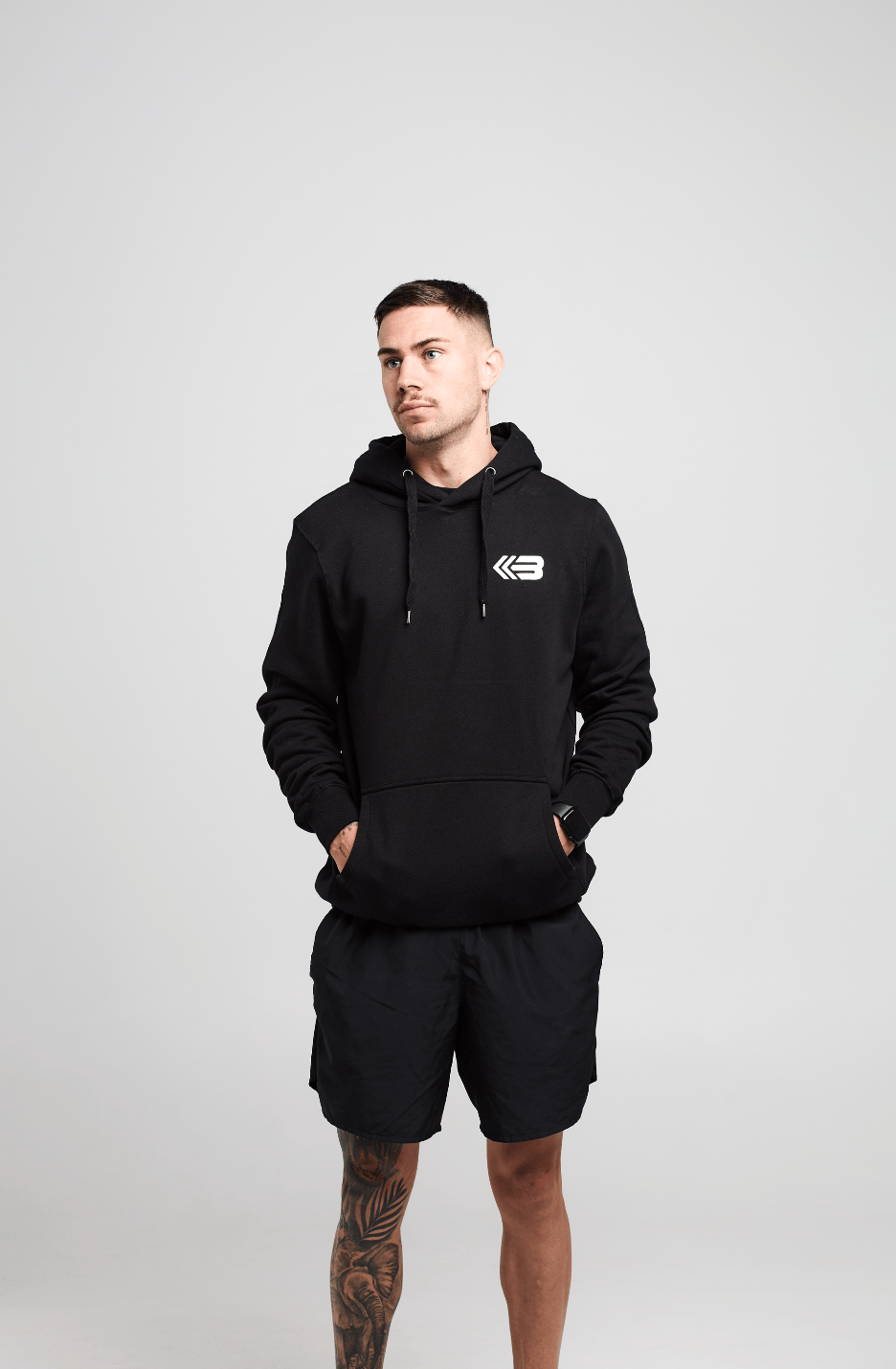 BASE Hoodies S 'Icon' Organic Hoodie - Black