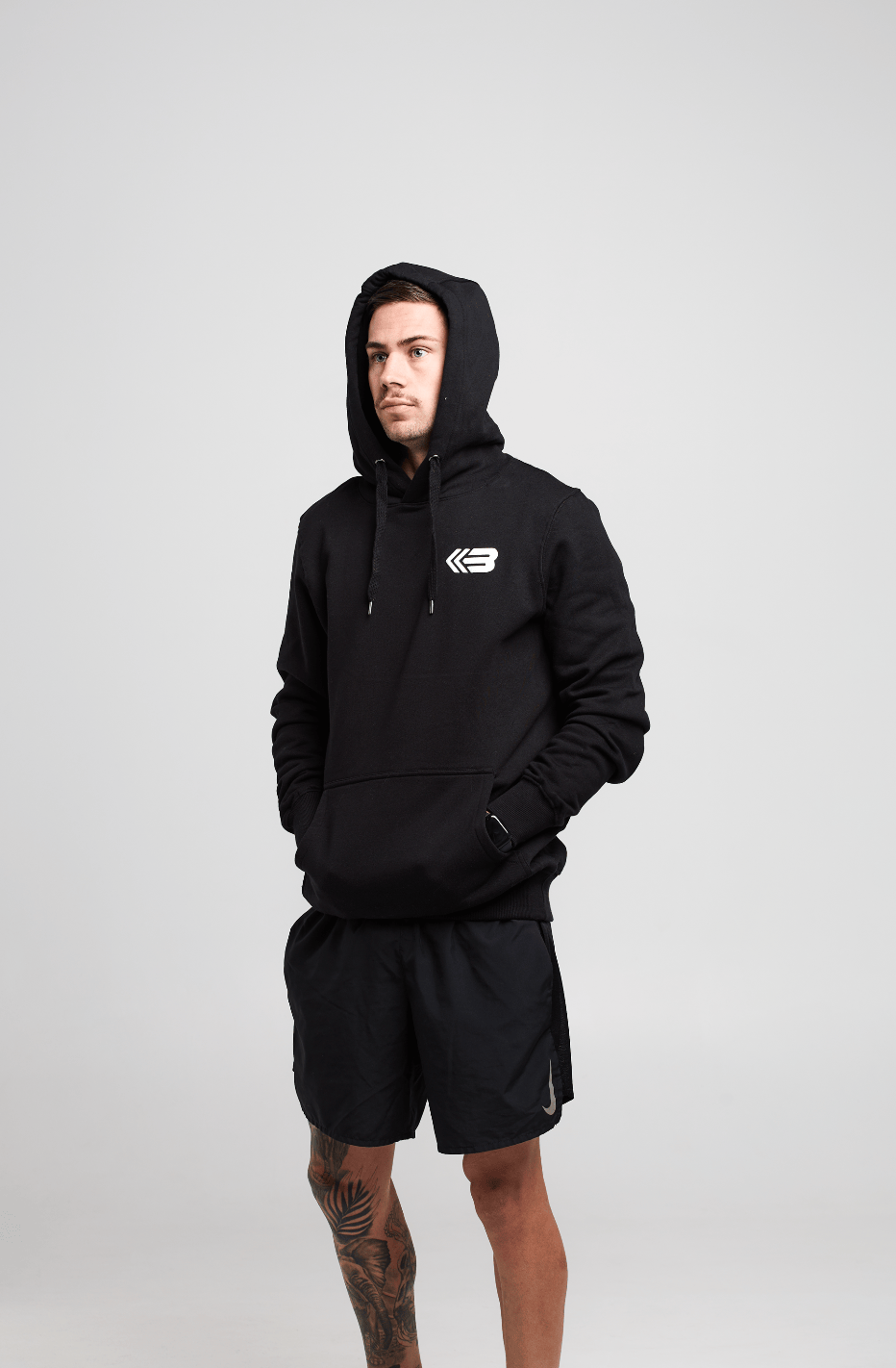 BASE Hoodies XS 'Icon' Organic Hoodie - Black