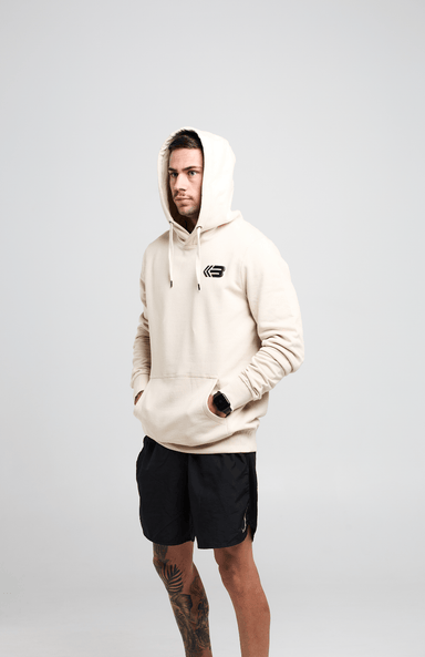 BASE Hoodies XS 'Icon' Organic Hoodie - Sand
