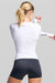 BASE Long Sleeve Tops Women's Endurance Long Sleeve Compression Tee - White