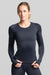 BASE Long Sleeve Tops XS / Black Women's Endurance Long Sleeve Compression Tee - Black