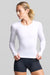 BASE Long Sleeve Tops XS / White Women's Endurance Long Sleeve Compression Tee - White