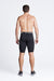 BASE Men Shorts Men's Long Compression Shorts - Black