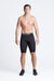 BASE Men Shorts Men's Long Compression Shorts - Black