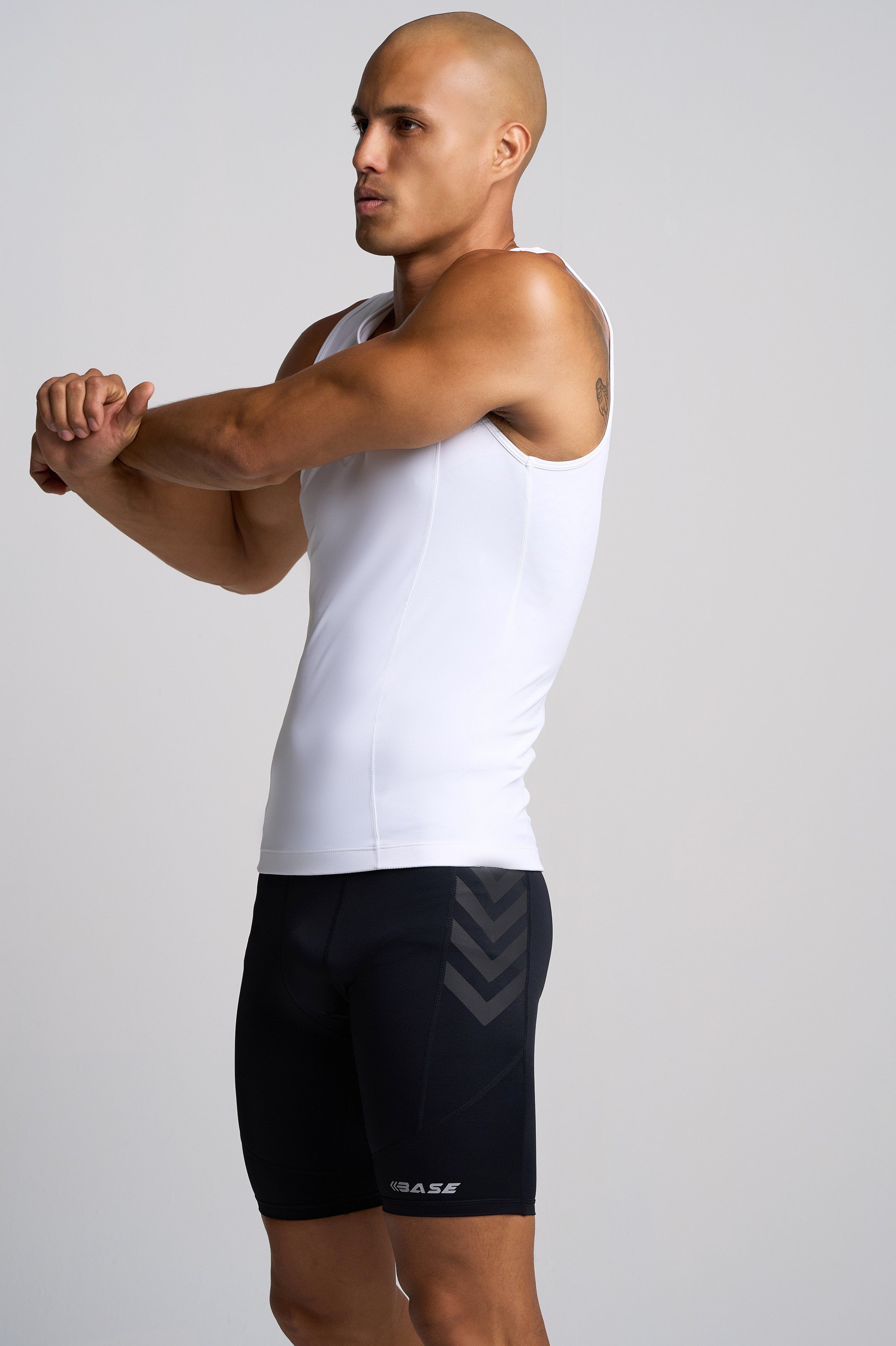 BASE Mens Shorts BASE Men's Compression Shorts - Black