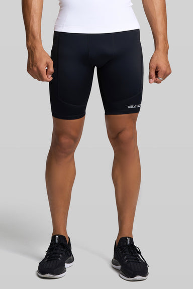 BASE Mens Shorts S / Black BASE Men's Compression Shorts - Black