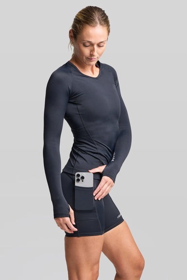 BASE Shorts BASE Women's Compression Shorts - Black