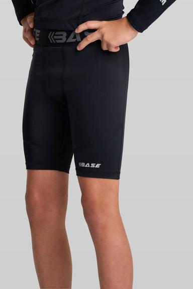 BASE Shorts BASE Youth Compression Shorts - Black