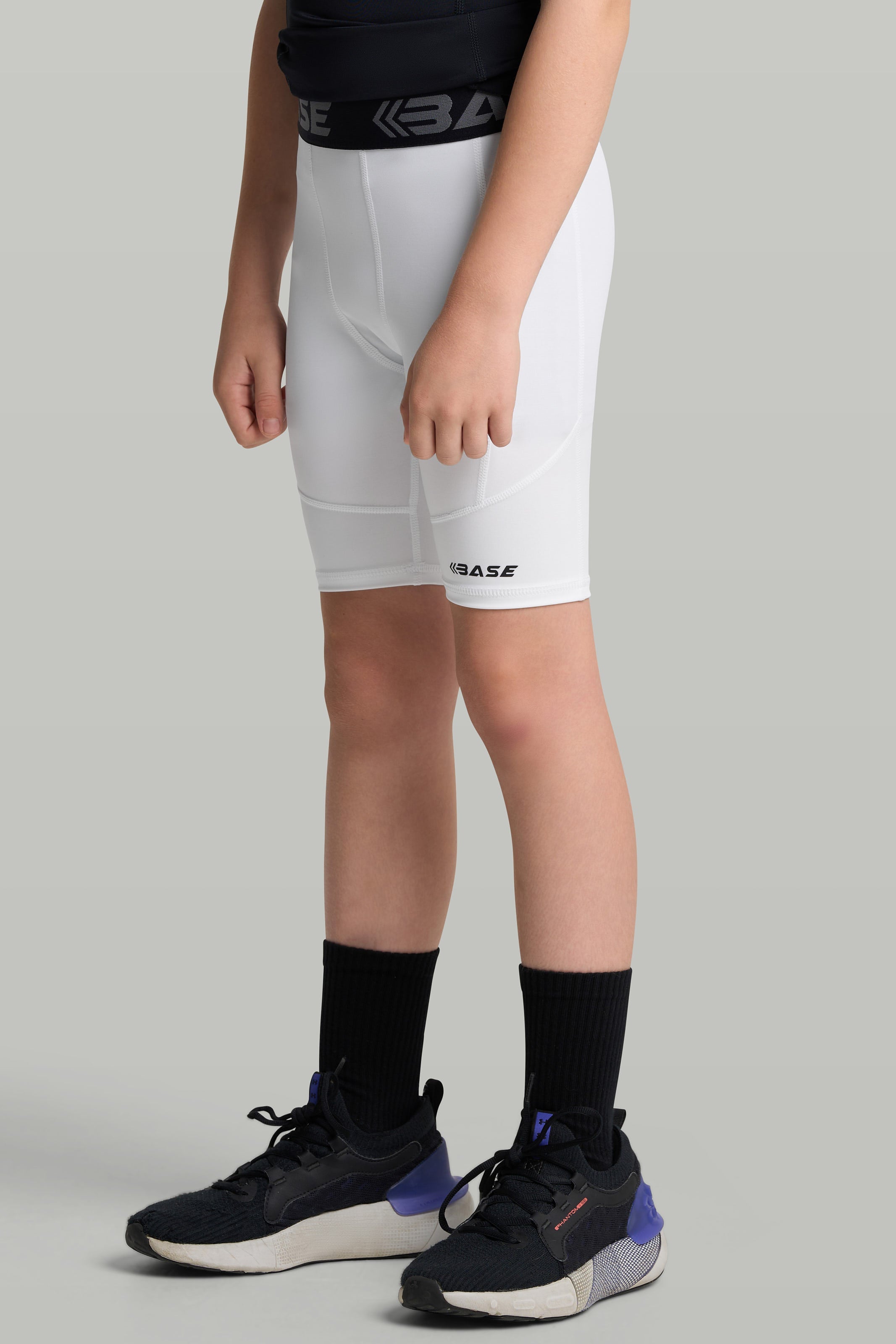 BASE Shorts BASE Youth Compression Shorts - White