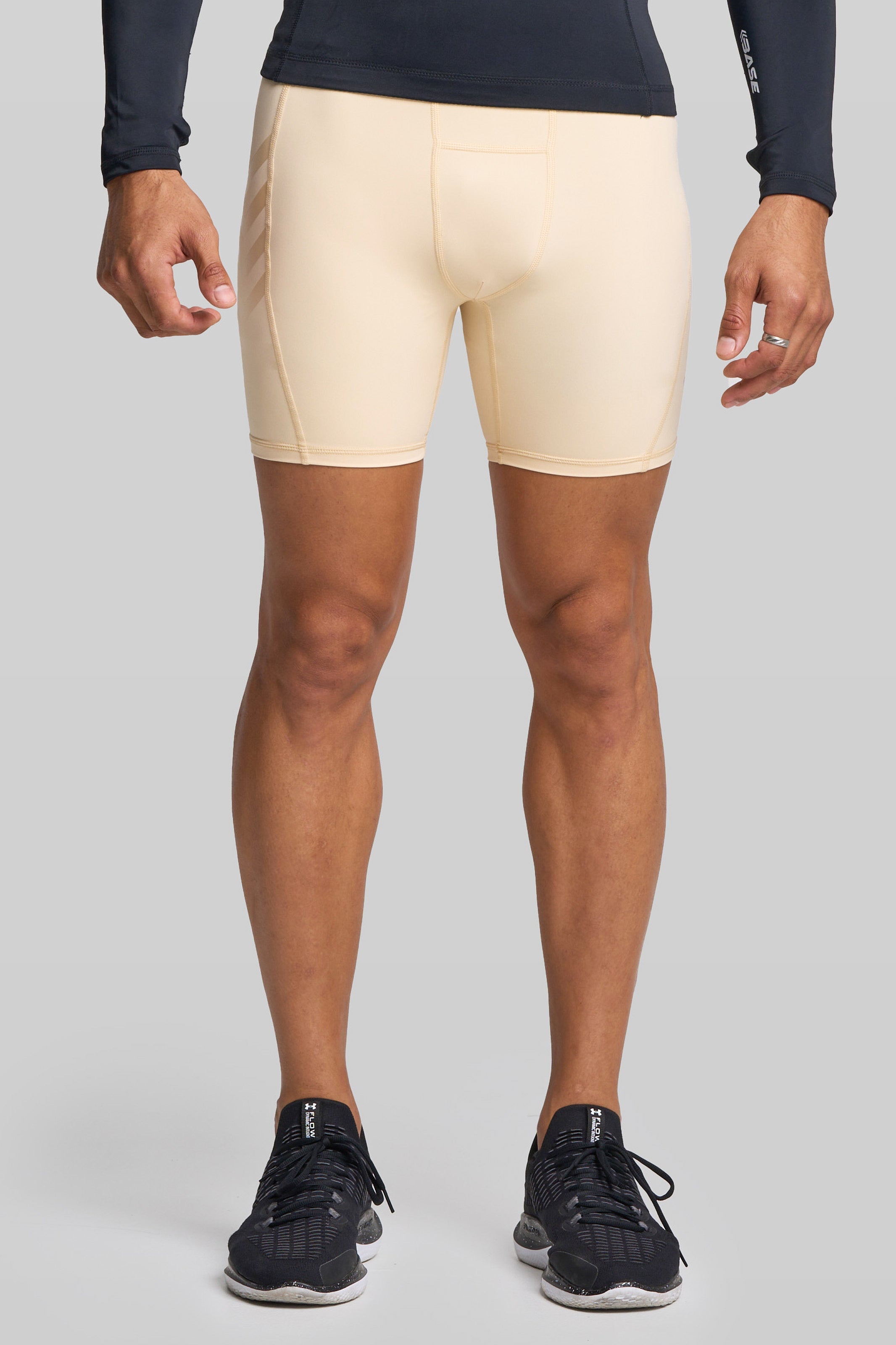 BASE Shorts S / Nude BASE Men's Compression Shorts - Nude
