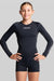 BASE T-Shirts 8 BASE Youth Active LS Compression Tee - Black