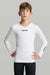 BASE T-Shirts 8 BASE Youth Long Sleeve Compression Tee - White