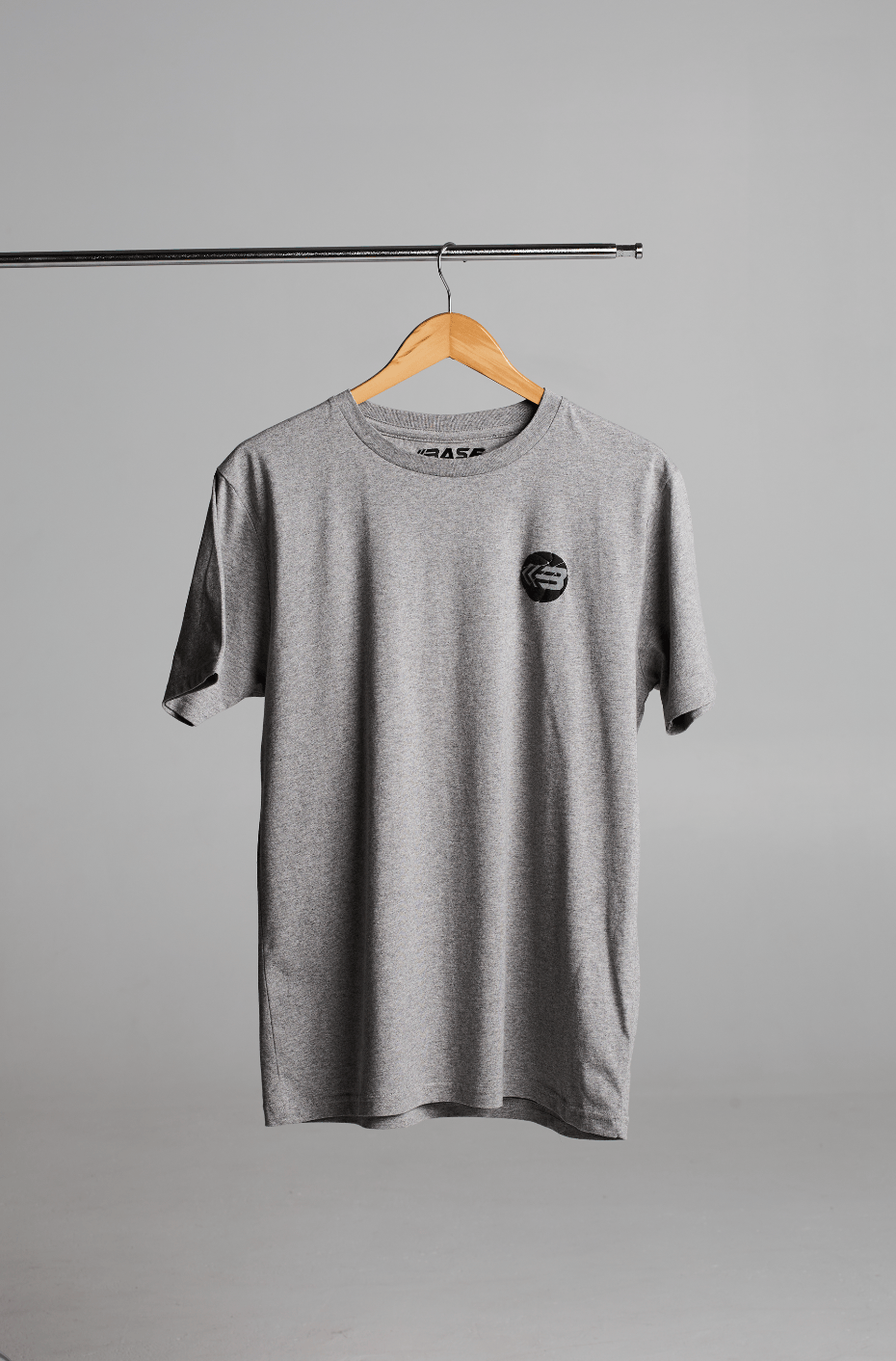 BASE T-Shirts Baller Organic Cotton Tee - Grey
