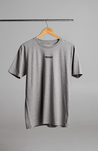 BASE T-Shirts Organic Cotton Tee - Grey