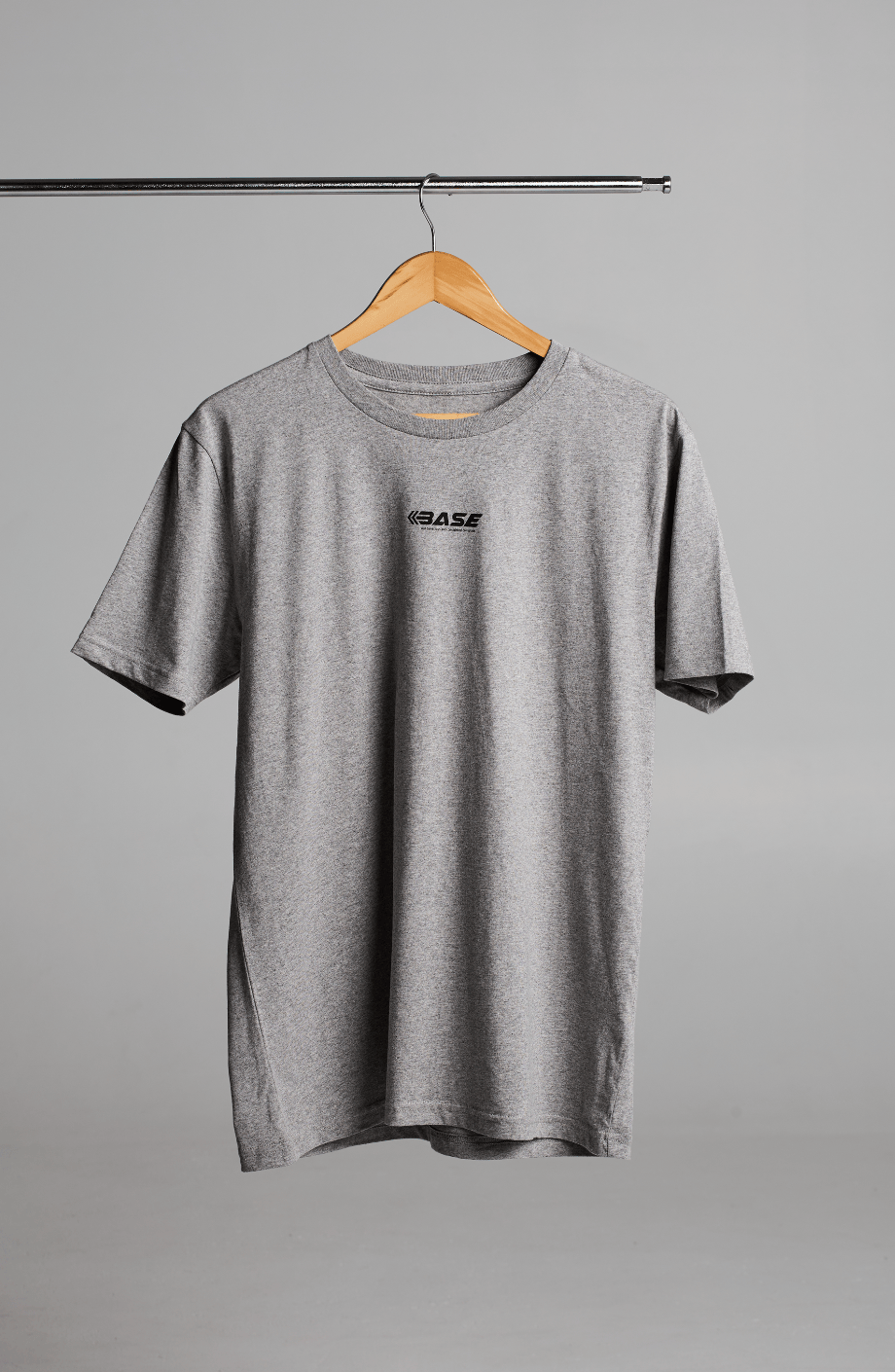 BASE T-Shirts Organic Cotton Tee - Grey