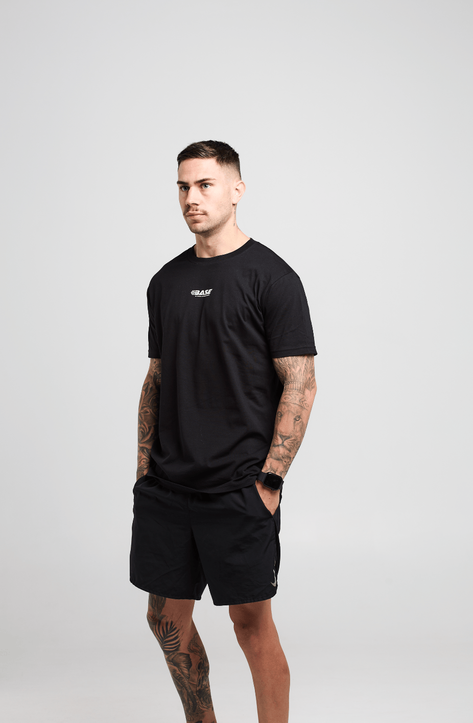 BASE T-Shirts XS Organic Cotton Tee - Black