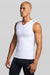 BASE Tank Top Men's Compression Vest - White