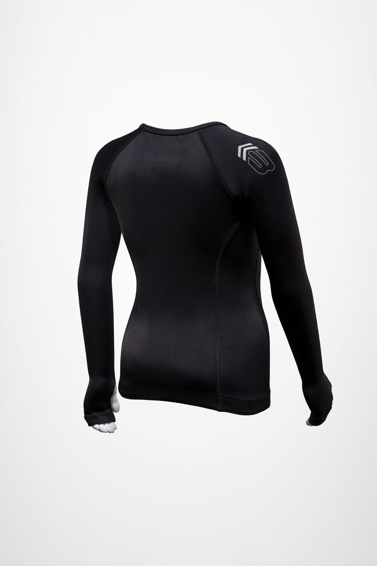 BASE Tee BASE Youth ACTIVE LS Compression Tee - Black
