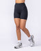 Booty Shaper Pocket Bike Shorts Black - Muscle Nation women's bike shorts, view 2