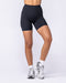 Booty Shaper Pocket Bike Shorts Black - Muscle Nation women's bike shorts, view 3