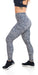 Carra Lee Active Gym Leggings Midnight Leopard Eco Ultra High Waist Leggings with Pockets