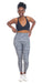 Carra Lee Active Gym Leggings Midnight Leopard Eco Ultra High Waist Leggings with Pockets