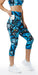 Carra Lee Active Leggings JH Butterfly Eco Capri Leggings with Pockets