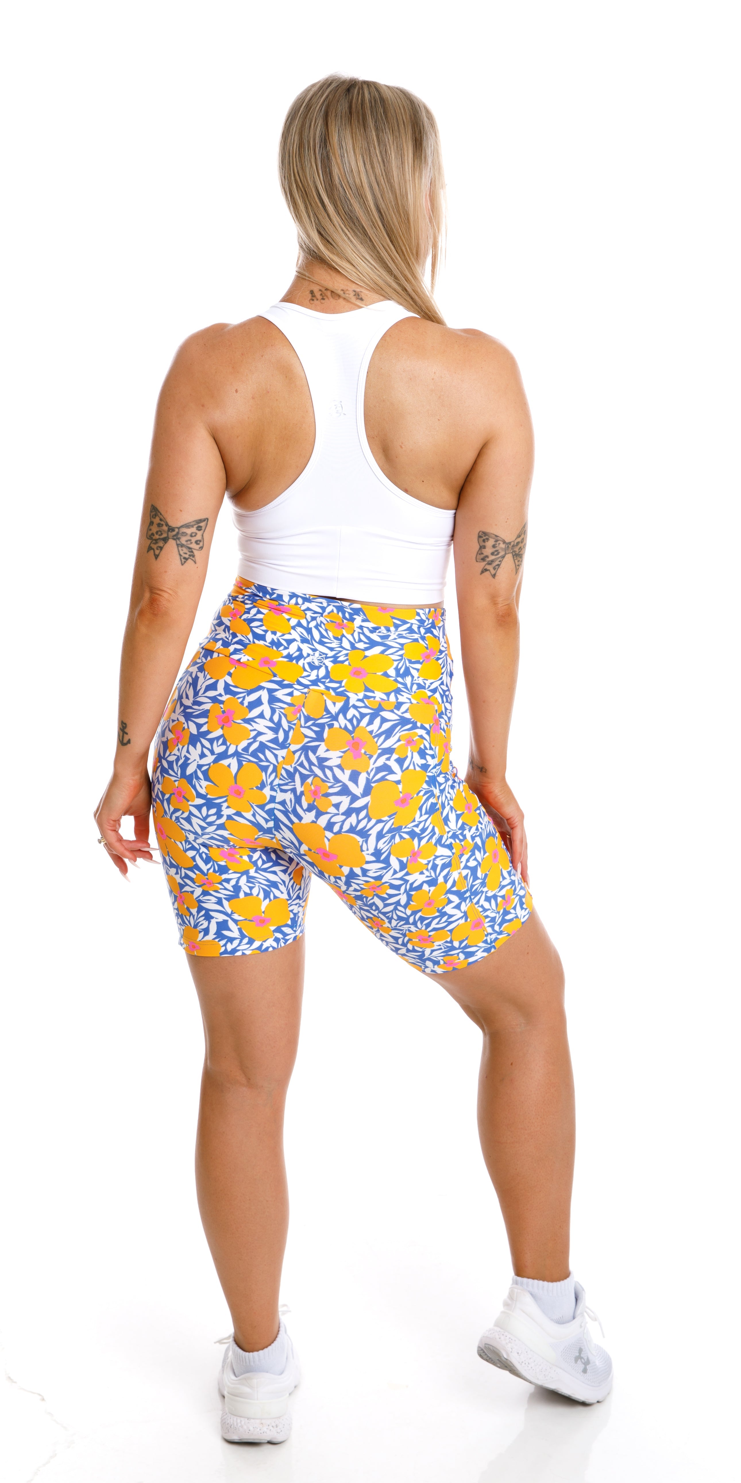 Carra Lee Active Shorts Blossom Eco Midi Shorts with Pockets