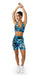 Carra Lee Active Shorts JH Butterfly Eco Scrunch Bum Midi Shorts