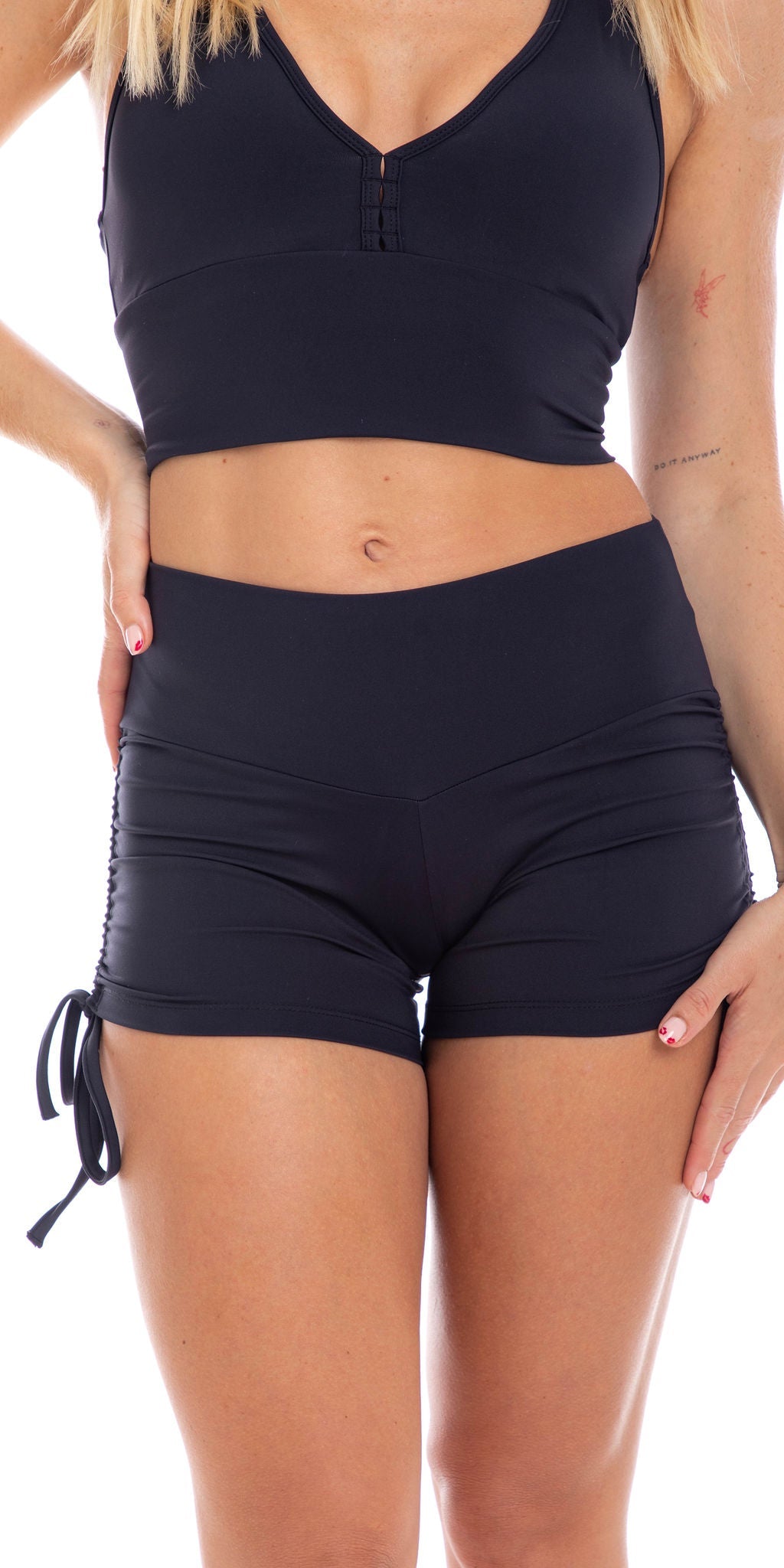 Carra Lee Active shorts Midnight Body Luxe Bootie Shorts