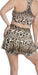 Carra Lee Active Skort White Cheetah Skort with Pockets