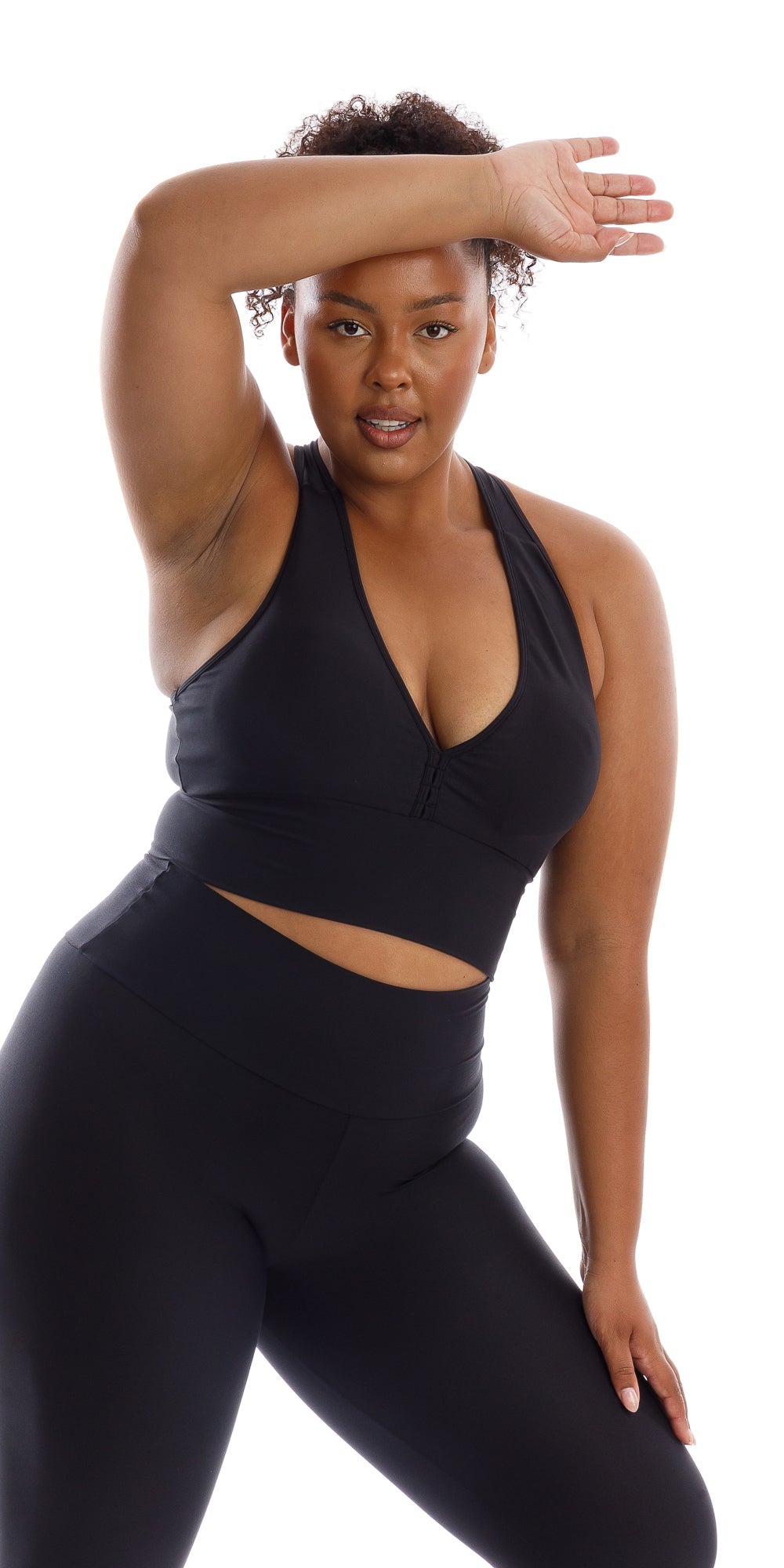 Carra Lee Active Sports Bras Midnight Eco Racer Back Bra