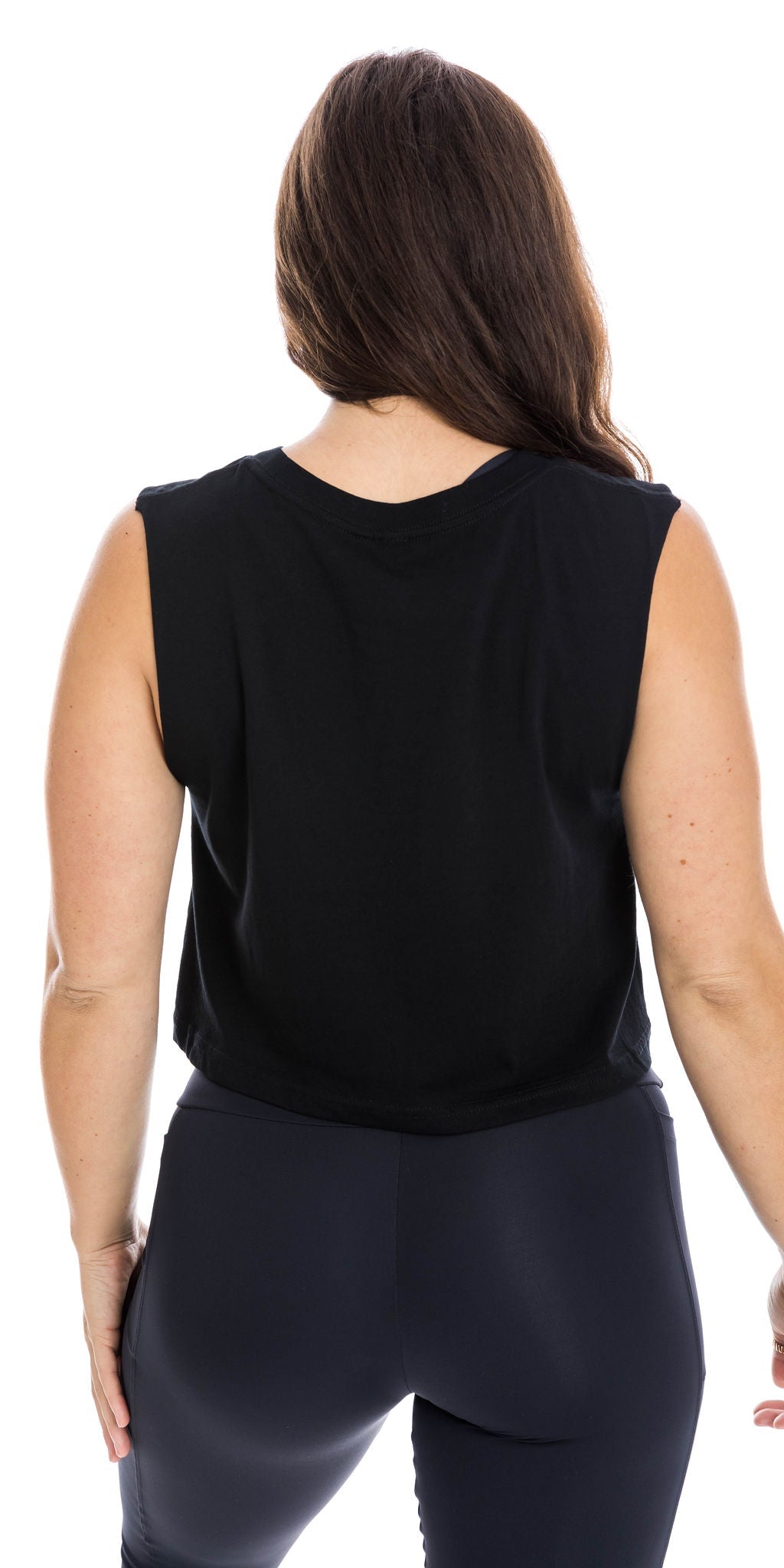 Carra Lee Active Tank Tops Midnight CL Active Crop Tank