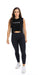 Carra Lee Active Tank Tops Midnight CL Active Crop Tank