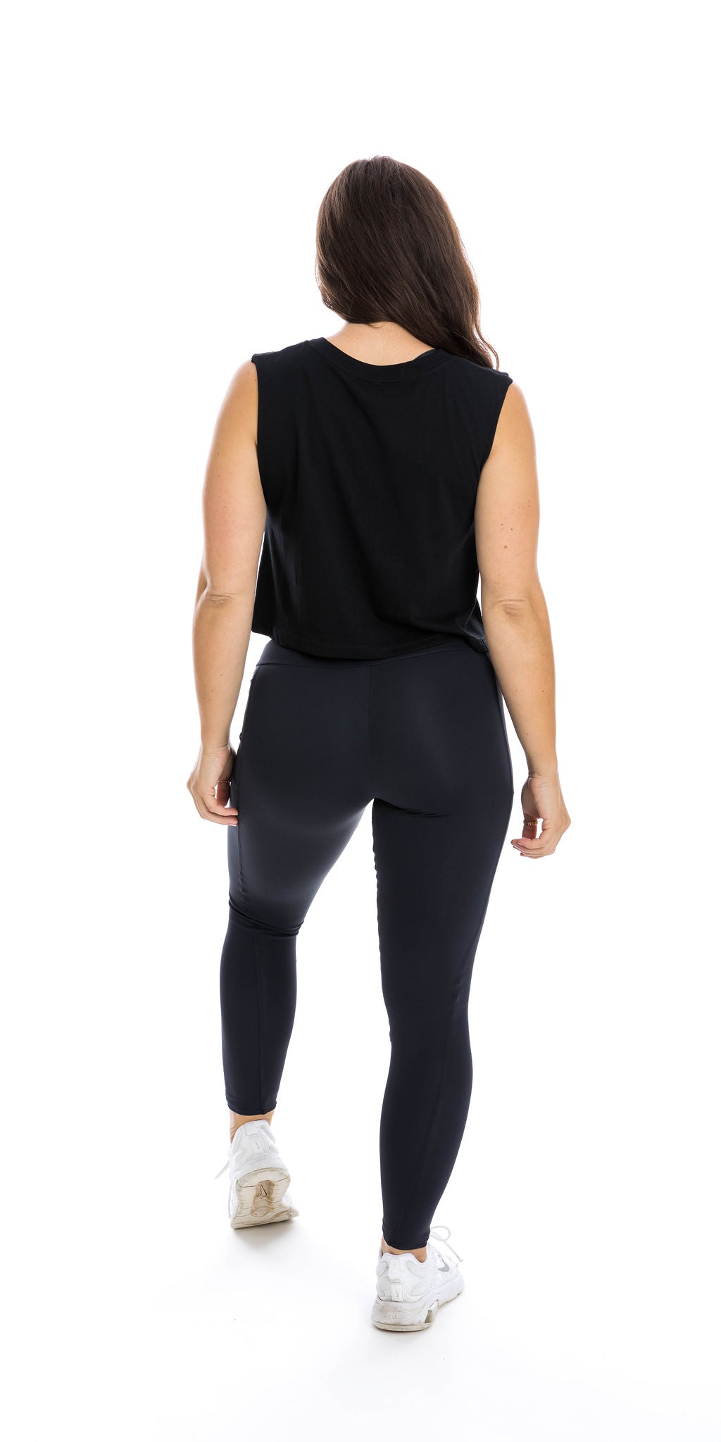 Carra Lee Active Tank Tops Midnight CL Active Crop Tank