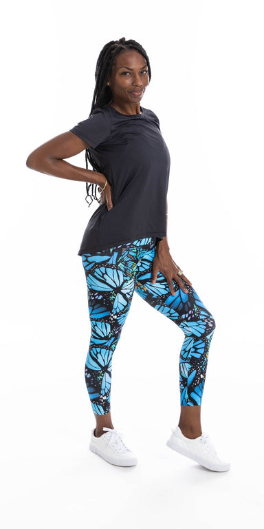 Carra Lee Active Tee Midnight Workout Tee