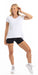 Carra Lee Active Tee White Workout Tee