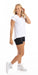 Carra Lee Active Tee White Workout Tee