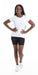 Carra Lee Active Tee White Workout Tee