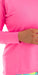 Carra Lee Active TOPS Pink Off The Shoulder Long Sleeve Tee