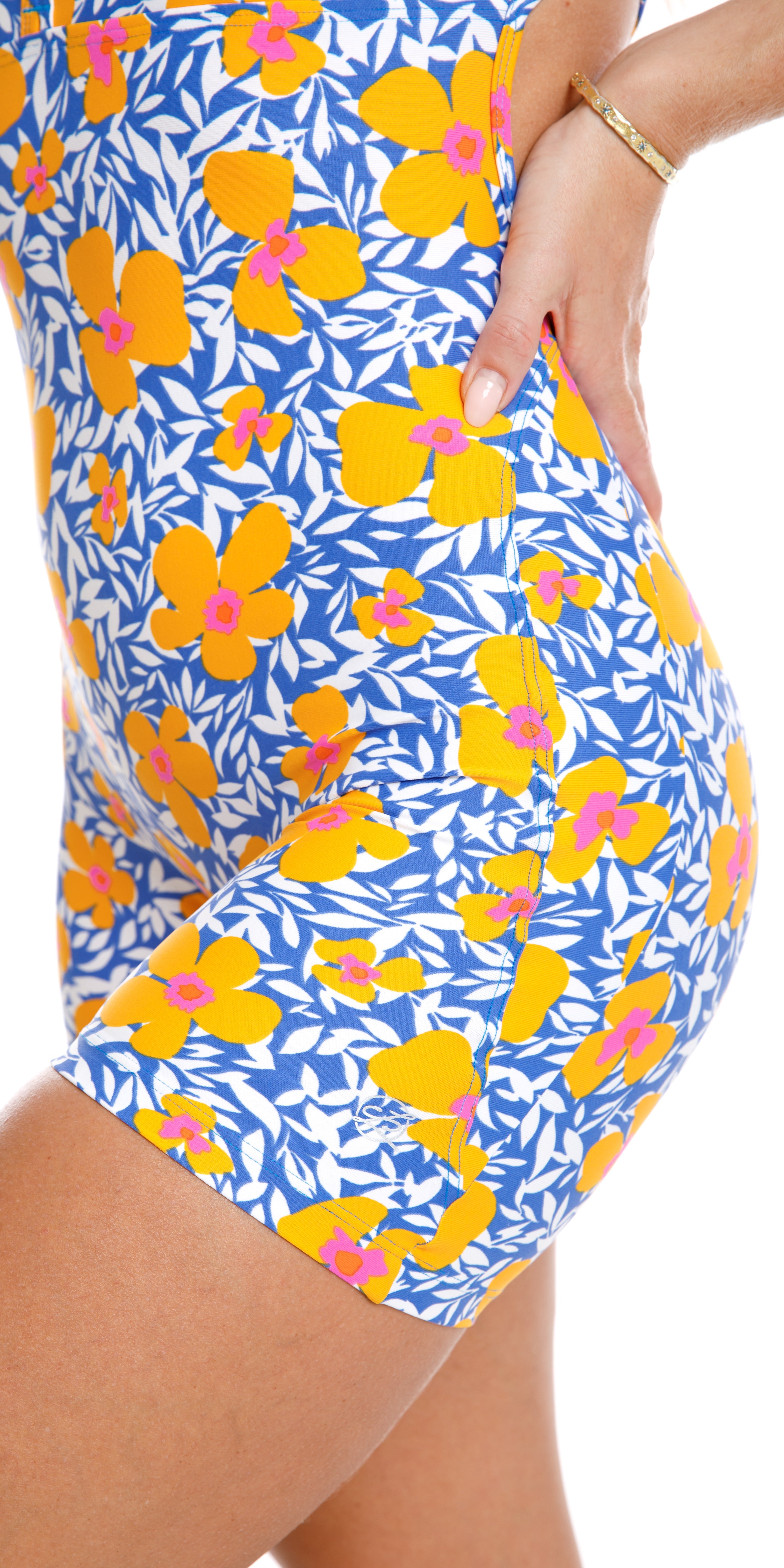 Carra Lee Active unitard Blossom Eco Short Unitard