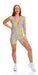 Carra Lee Active unitard Blossom Eco Short Unitard