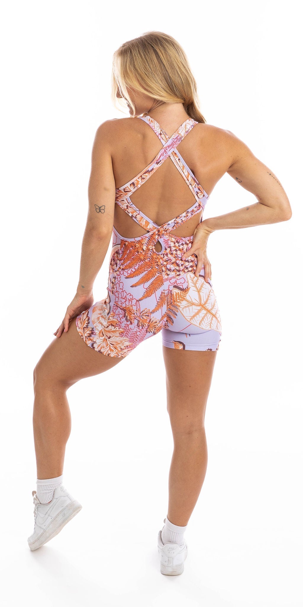 Carra Lee Active unitards Botanica Eco Short Unitard