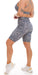 Carra Lee Collective Bike Shorts Midnight Leopard Eco Biker Shorts with Pockets